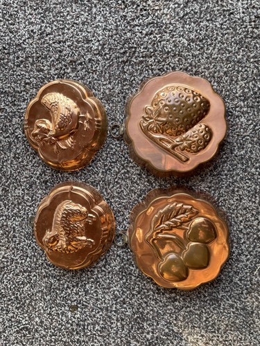 Set vintage small - small, copper