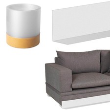 Quick and Easy Installation Under Sofa PVC Baffle for Furniture Protection