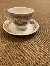 Bramley Hedge Birthday Tea Cup And Saucer. Royal Dalton
