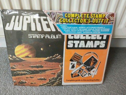 Vintage jupiter stamp album - vintage,