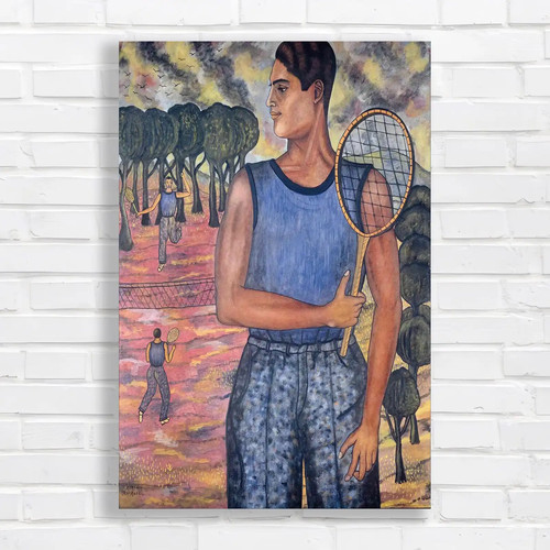 Tennis player vintage sports - vintage,