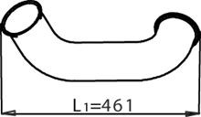 Exhaust pipe din - pipe, measure