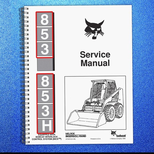 Bobcat 853 service - bobcat,