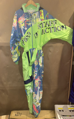 Retro ski suit - retro, vintage