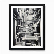 Optical Illusion Abstract