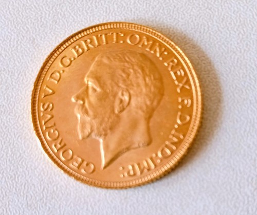 Gold full sovereign coin - gold,