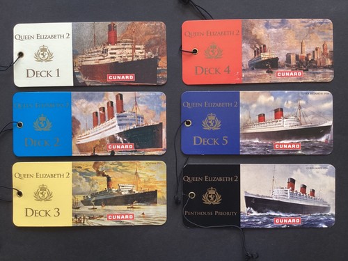 Cunard qe2 luggage - qe2,