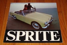 Original 1968 Austin Healey Sprite Mark IV Foldout Sales Brochure
