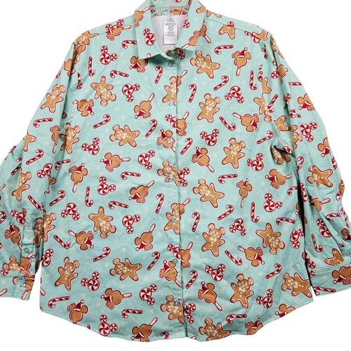 Disney holiday flannel shirt - disney,