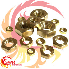 2BA Brass Half Nuts British
