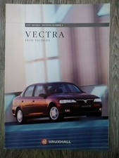 VAUXHALL VECTRA Envoy LS GLS SRi CDX Hatch Saloon Estate Brochure February 1997