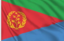 ERITREA FLAG 5' x 3' Eritrean