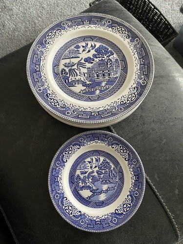 Old willow english ironstone - old,
