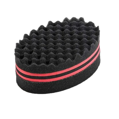 Wave barber sponge - wave, afro