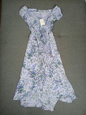 Oasis Lilac Floral Midi Dress