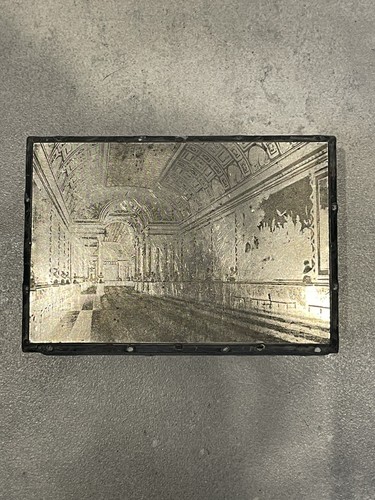 Antique metal letterpress - metal,