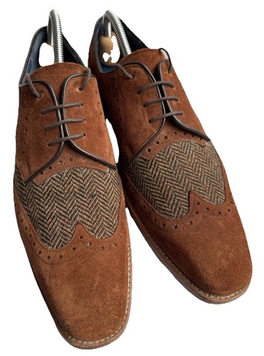 Barker suede tweed - suede,