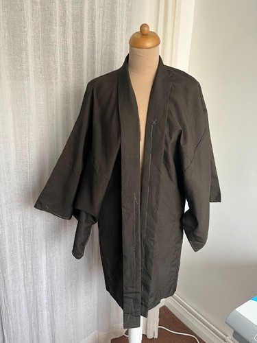 Vintage japanese haori brown - haori,