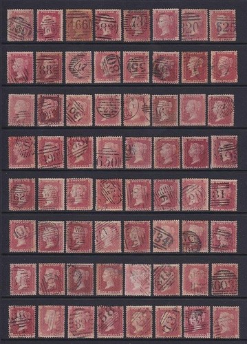 Penny red stars x 64 - stars,