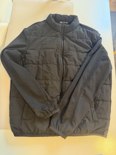 Zara men black puffer - black,