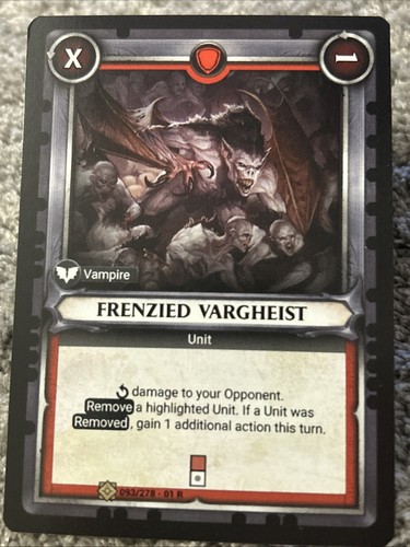 Frenzied vargheist foil - vargheist,