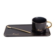 Porcelain Coffee Mug Cup w/