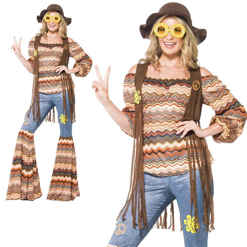 Adult harmony hippie costume - adult,
