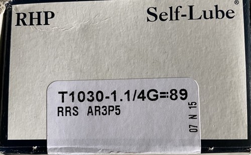 Rhp bearing 1030 4g 89 - rhp, 1030-1.1/4g=89