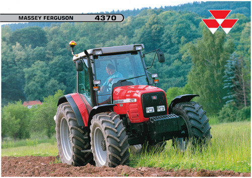 Massey ferguson tractor - tractor, 4370