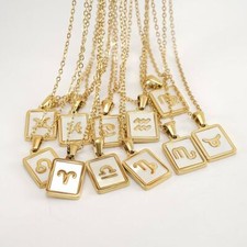 Zodiac Sign Pendant Necklaces