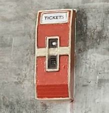 TD38 6 x  3D printed Ticket Machines TT scale model railway scenics unpainted