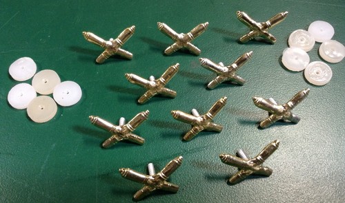 Crossed canons mini military - canons,