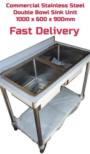 Commercial double bowl - commercial,