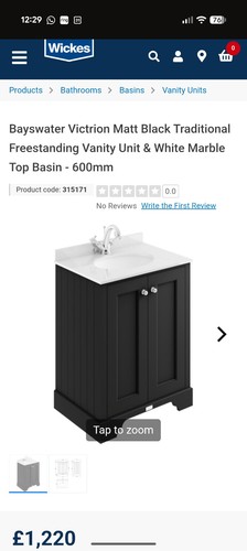 Bayswater victrion matt black - bayswater,