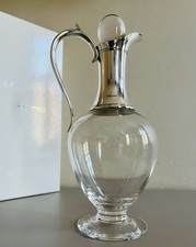 Solid Silver & Crystal Claret