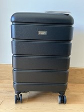Radley Black Hardsided Lexington Small Four Wheel Carry On Weekend Suitcase