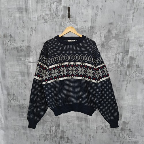 Steep slopes fair isle - steep, knit