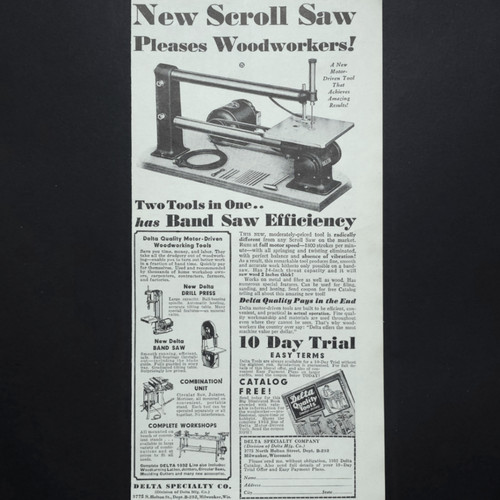 Delta scroll saw - delta,
