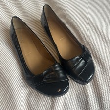 Clarks Black patent Leather