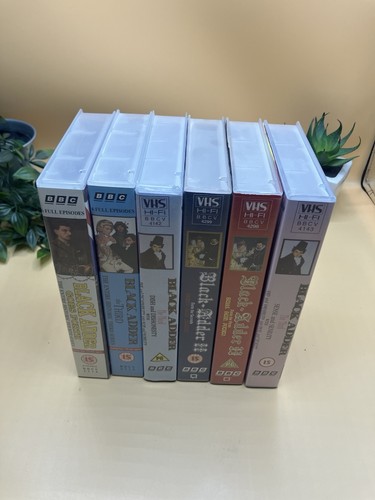 Black adder vhs bundle - adder,