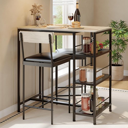 Piece bar table set with - bar, 2