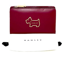 Radley Medium Leather Bifold Purse Wallet New