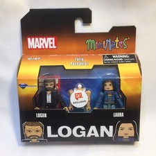 New Marvel Minimates Logan Figure Set Logan & Laura Walgreen Exclusive Toys