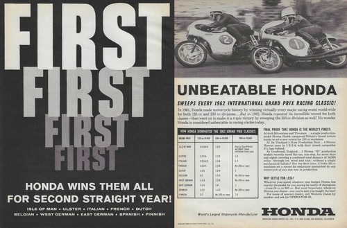 1962 honda hawk motorcycle - hawk,