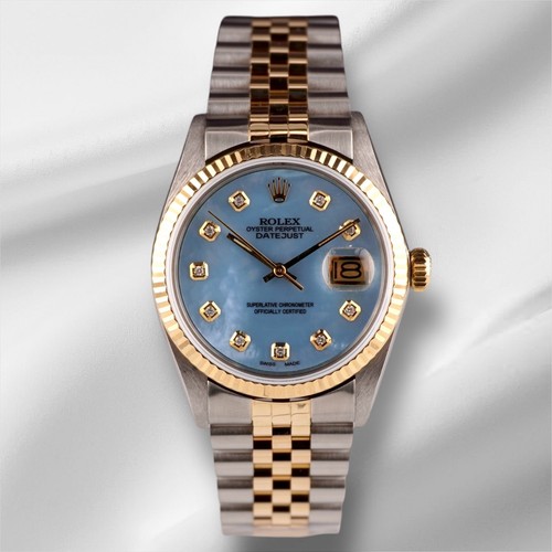 Rolex datejust 36mm yellow - datejust,