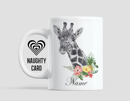 Giraffe mug water - mug, colour