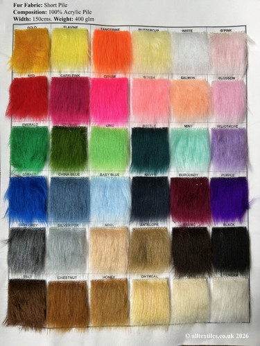 Fur fabric for soft - fur,