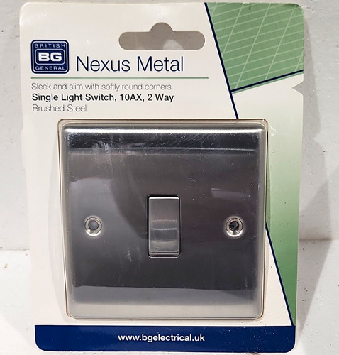 Nexus metal brushed steel - bg,