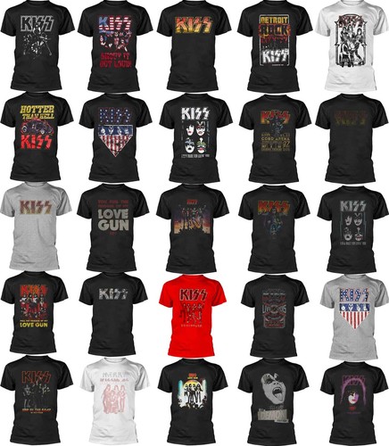 Official kiss shirt gene - kiss,