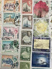 BERMUDA 50 Postage Stamps Used